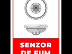Semn pentru senzor de fum